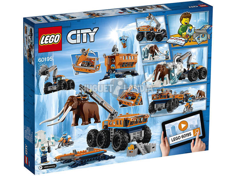 Lego City Ártico Base Móvil de Exploración 60195