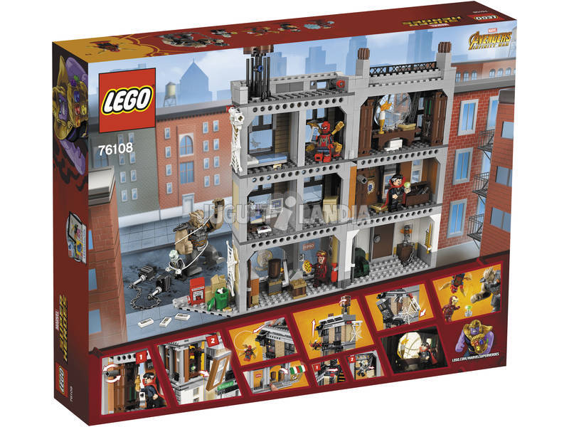 Lego Super Héroes Duelo en el Sancta Santorum 76108