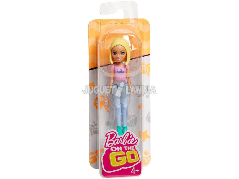 Barbie On The Go Mini Barbie Mattel FHV55
