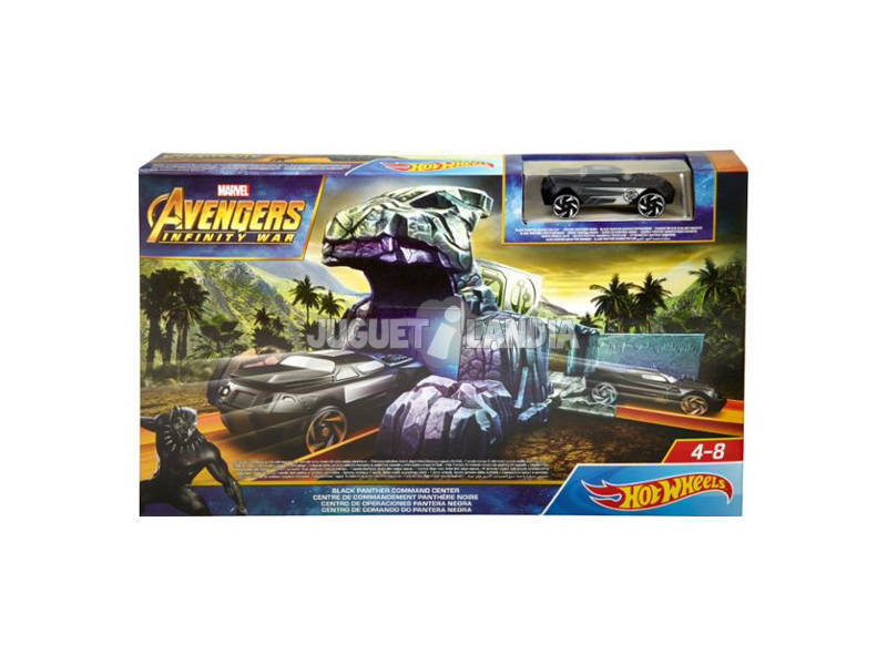 Hot Wheels Avengers Pista Nave Voladora Mattel DKT27