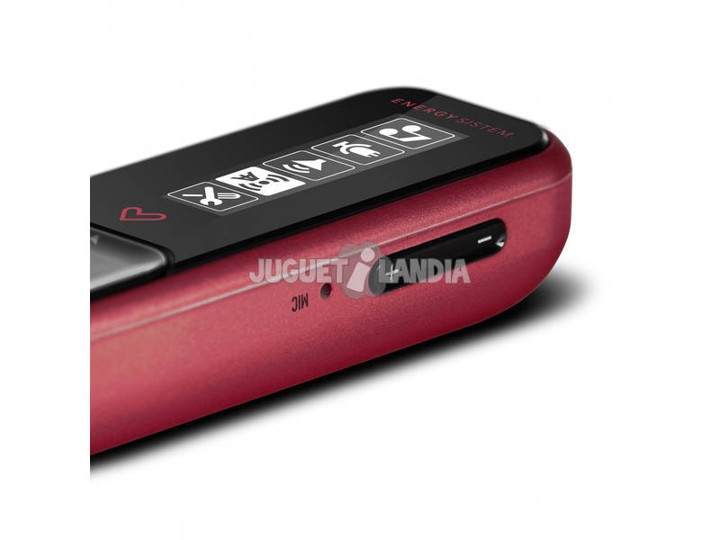 Energy MP3 Stick 4GB Ruby Red Radio FM Y Conector USB