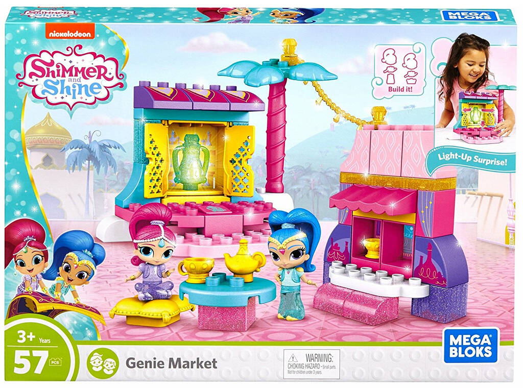 Mercado Mega Bloks Shimmer And Shine Mattel DXH15