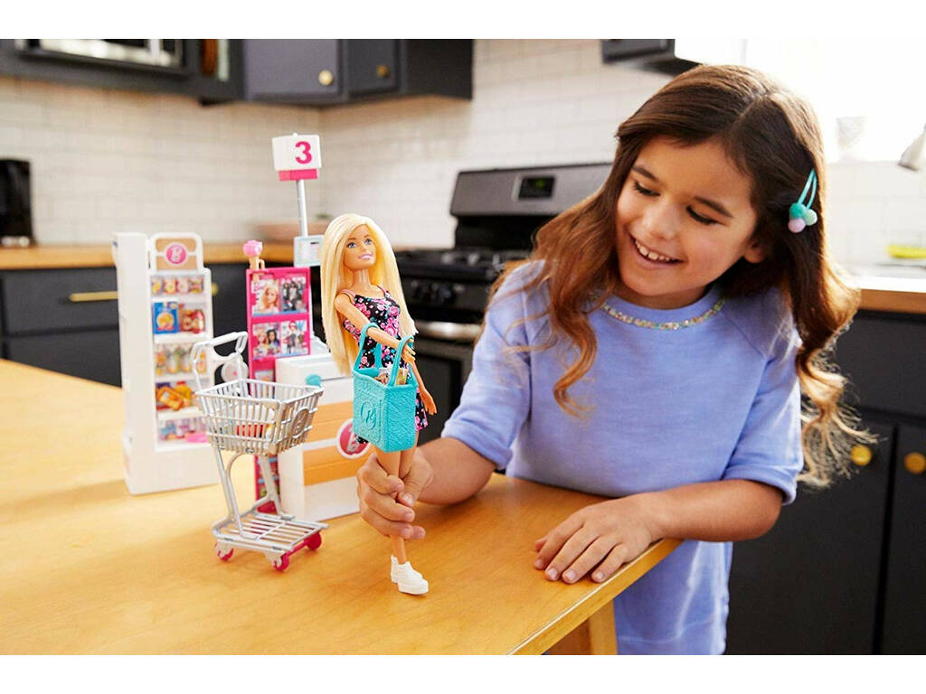 Barbie Vamos Ao Supermercado Mattel FRP01