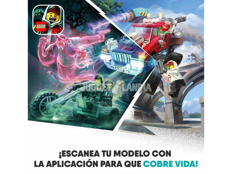 Lego Hidden Camión Acrobático de El Fuego 70421