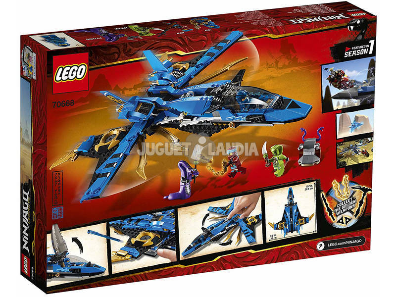 Lego Ninjago Jay Caça Supersônica 70668