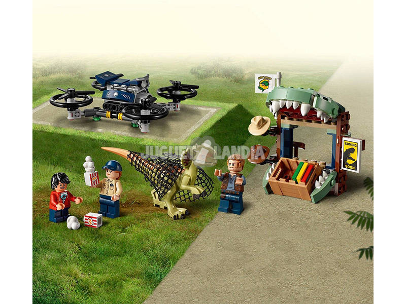 Lego Jurassic World Dilofosaurio a la Fuga 75934