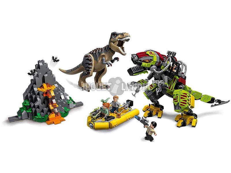 Lego Jurassic World T-Rex Vs Dinosaure Robotique
