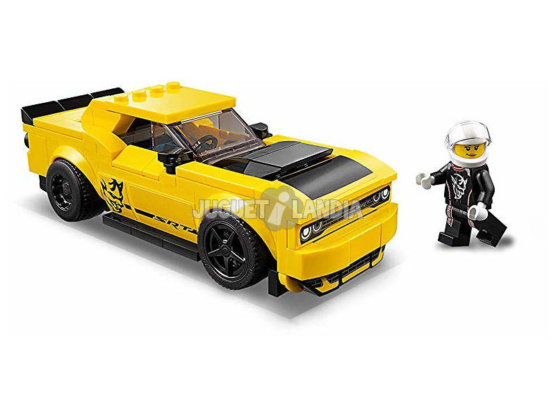Lego Speed Champions Dodge Challenger SRT Demon 2018 e Dodge Charger R/T 1970 75893