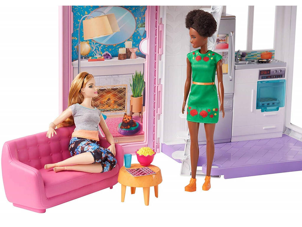 Barbie Maison de Malibu avec des Accesoires Mattel FXG57