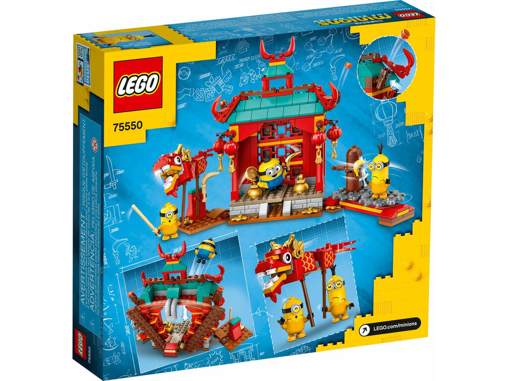 Lego Minions Minions Kung-fu Duell 75550