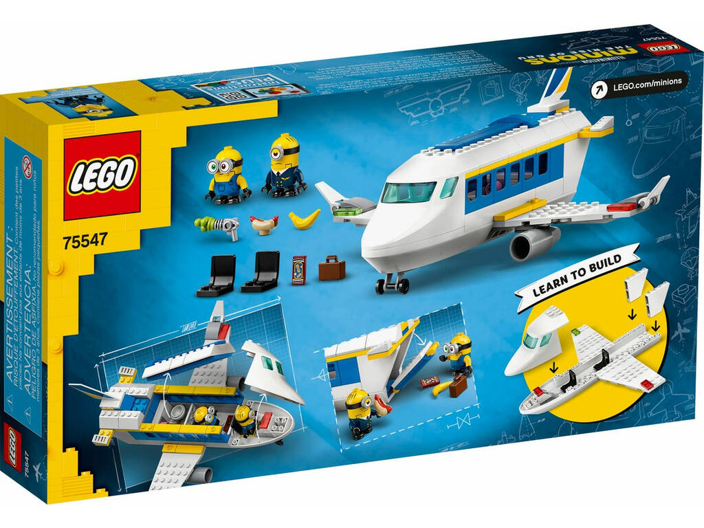 Lego Minions Minion pilota in pratica 75547