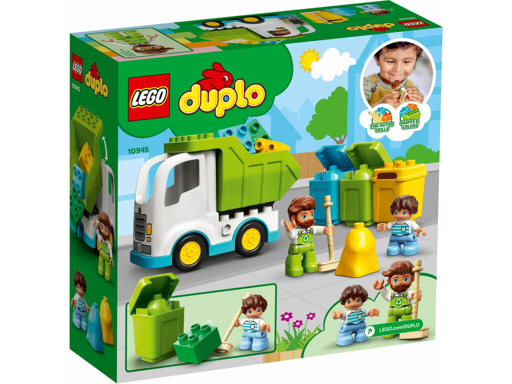 Lego Duplo Camión de Residuos y Reciclaje 10945