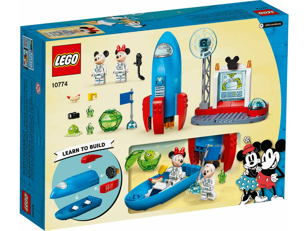 Lego Disney Cohete Espacial de Mickey Mouse y Minnie Mouse 10774