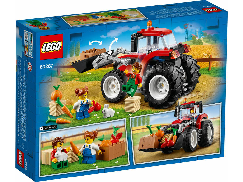 Lego City grandi veicoli trattore 60287