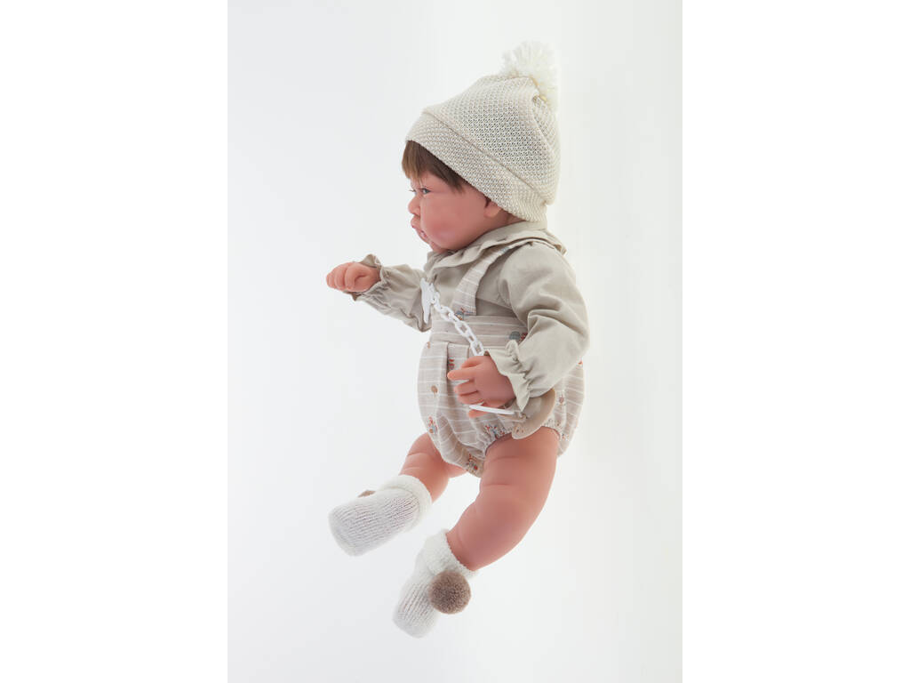 Poupée bébé nouveau-né Couple bébé garçon 40 cm. Poupées Antonio Juan 33117