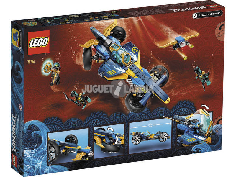 Lego Ninjago Submarino Anfíbio Ninja 71752
