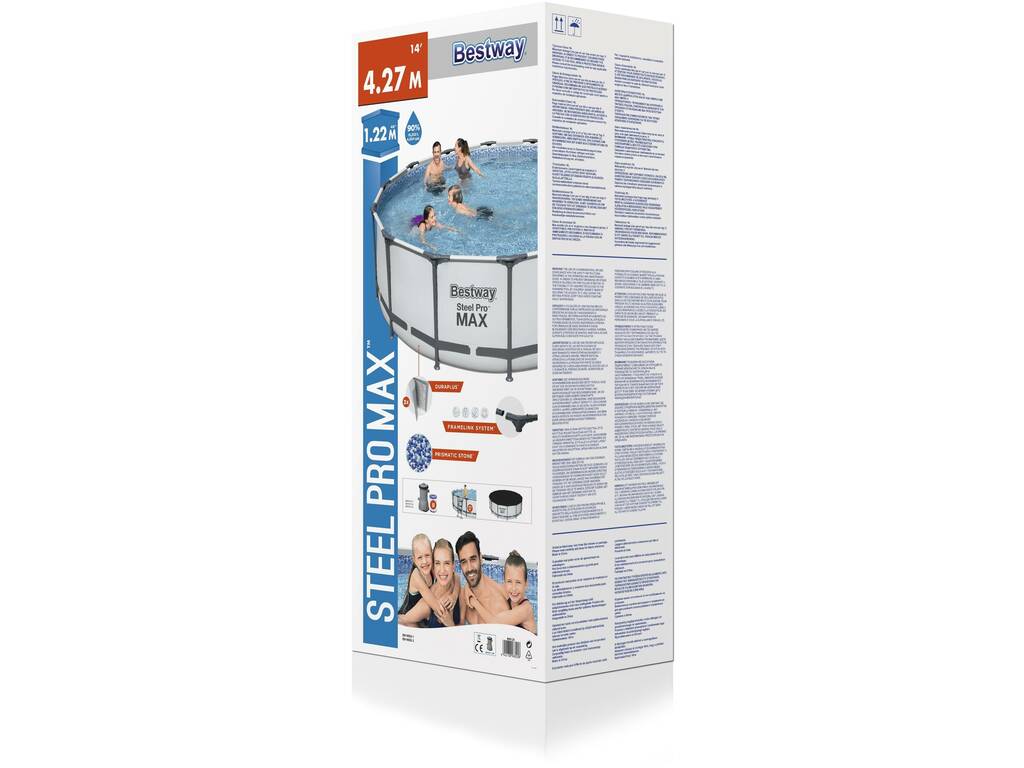 Demontierbares Schwimmbad 427X122 cm. Stahl Pro Max Bestway 5612X