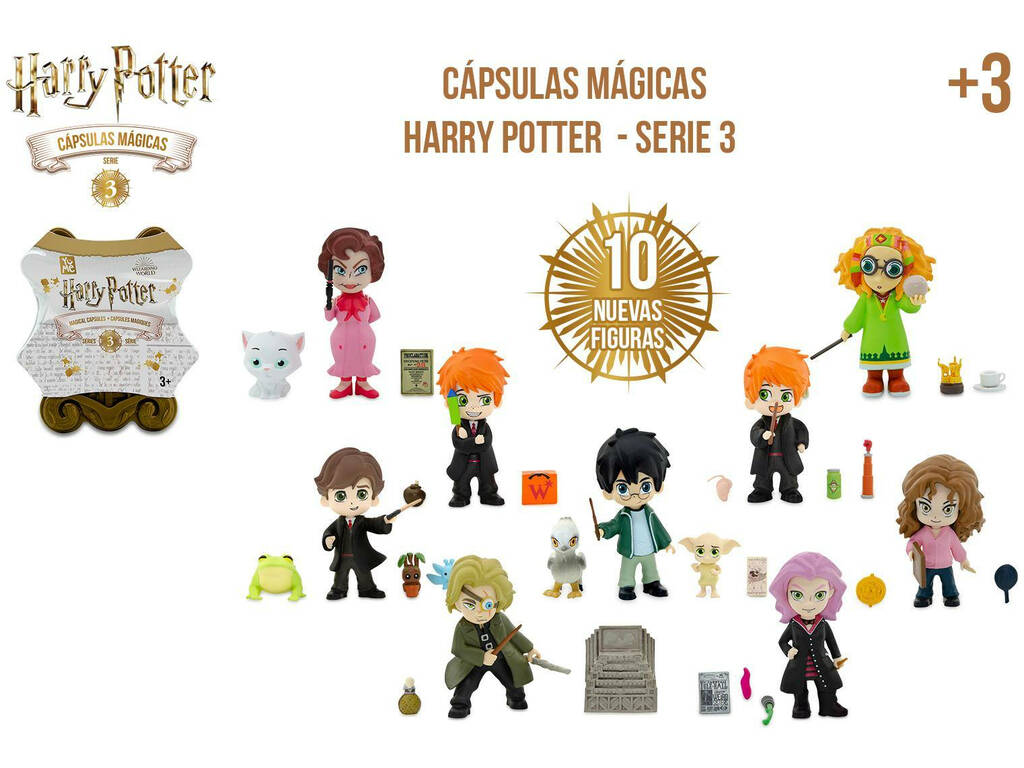 Harry Potter Cápsulas Mágicas Serie 3 Famosa HRR08000
