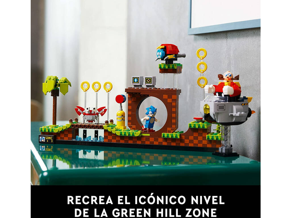 Lego Ideas Sonic The Hedgehog Green Hill Zone 21331