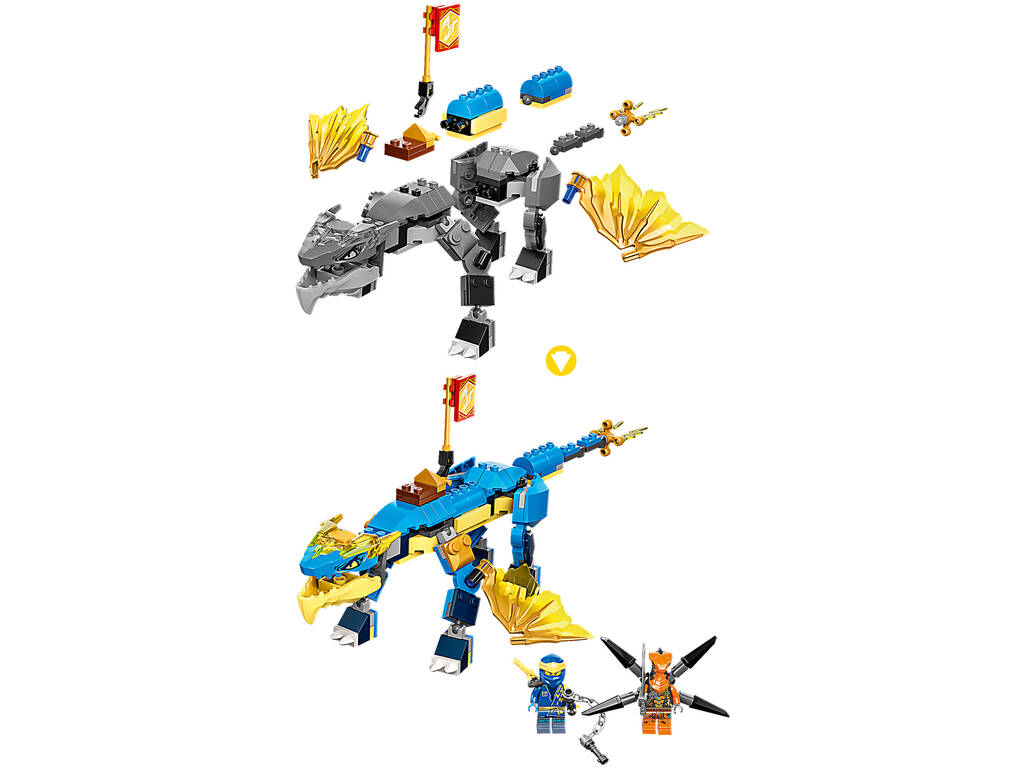 Lego Ninjago Thunder Dragon EVO par Jay 71760