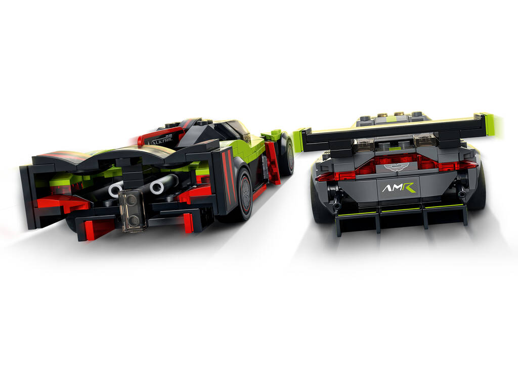 Lego Speed Champions Aston Martin Valkyrie AMR Pro e Aston Martin Vantage GT3 76910