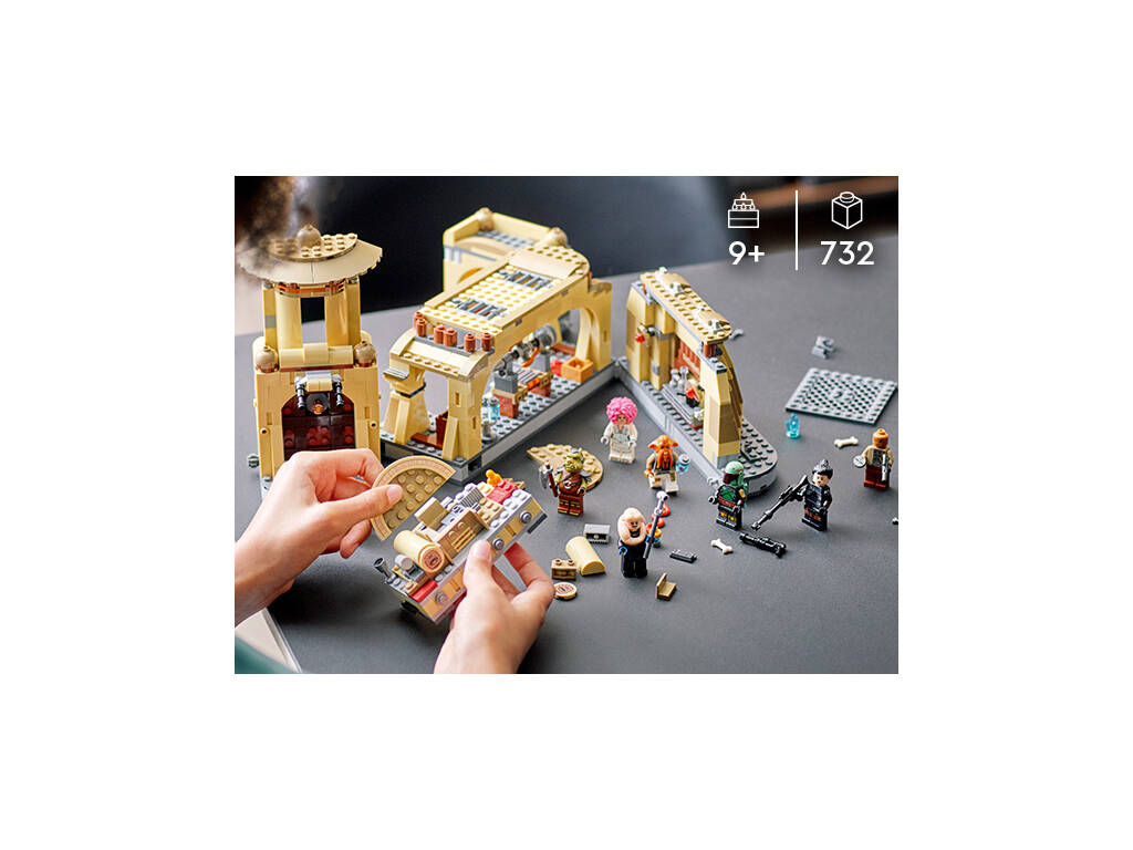 Lego Star Wars Salle du Trône de Boba Fett 75326