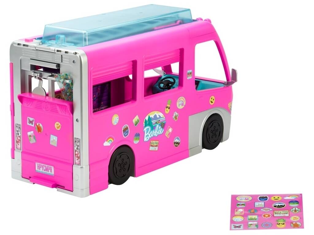 Barbie Supercaravan Dream Mattel Camper - HCD46 Juguetilandia