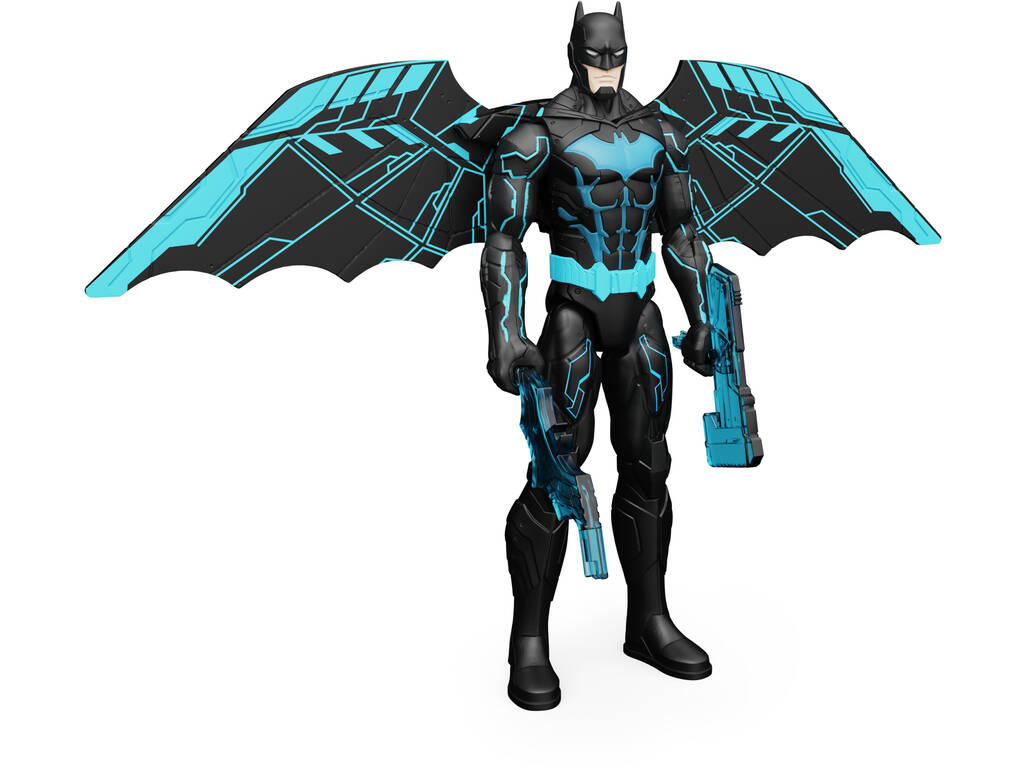 Batman Batwings Figura 30 cm. con Luz y Sonido SpinMaster 6055944