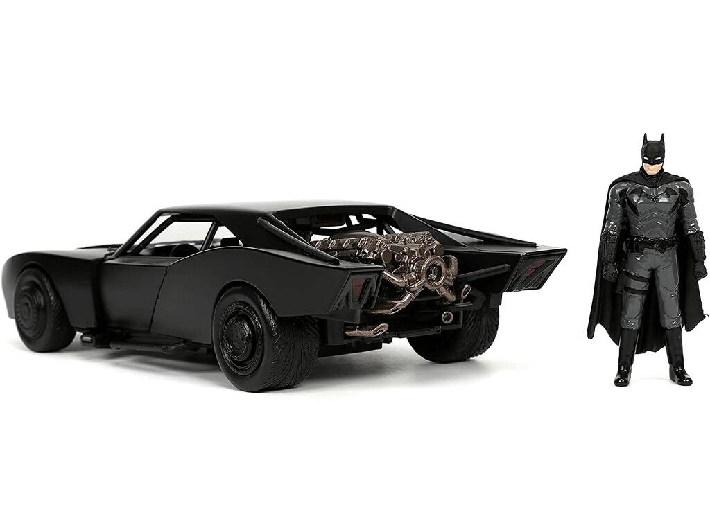 The Batman Batmobile auto con figura in metallo Simba 253215010