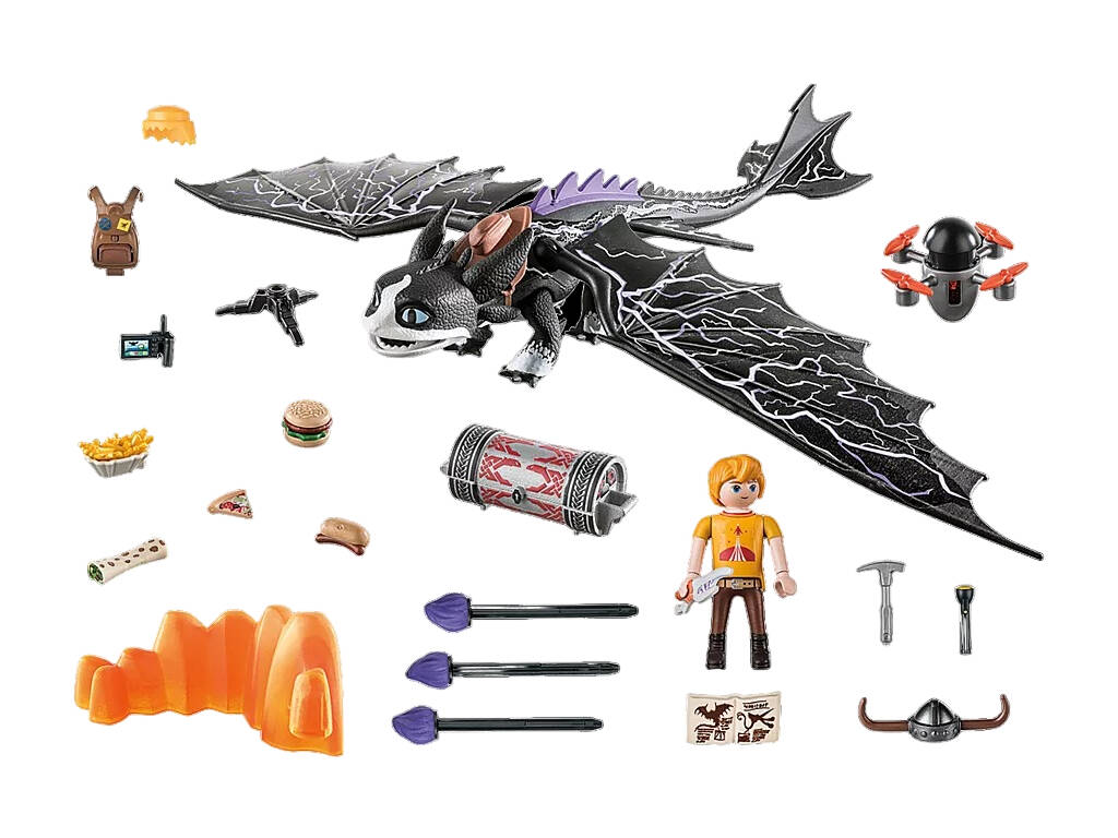 Playmobil Dragons Nine Realms Thunder and Tom Set 71081