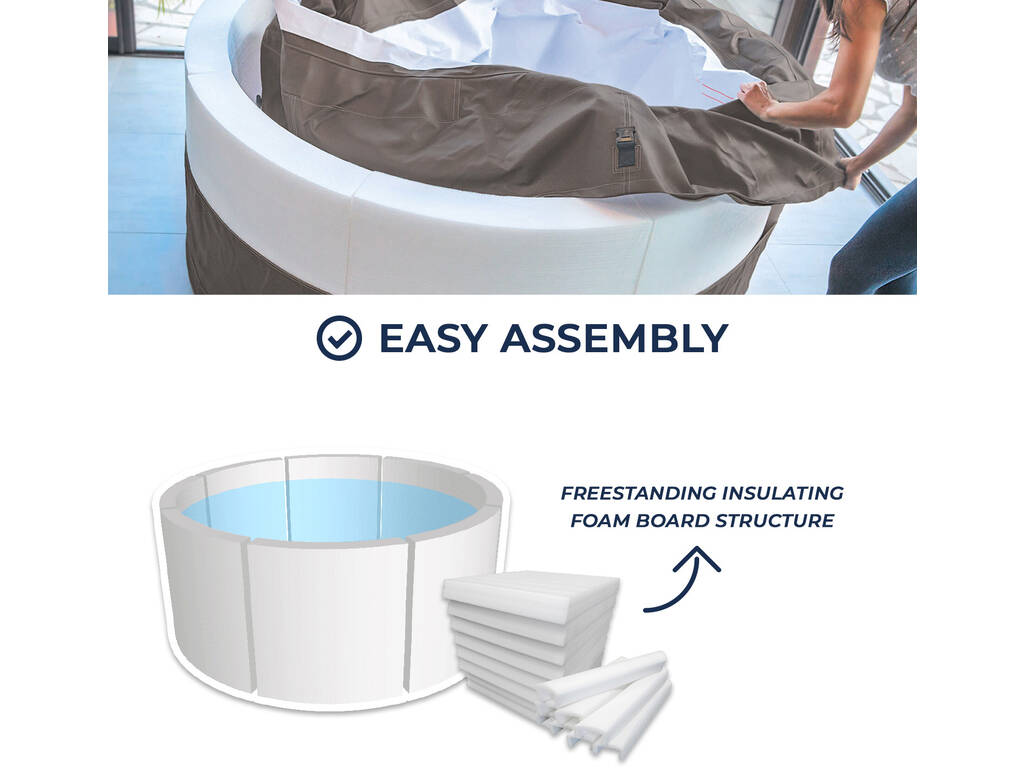Spa Vita Premium NetSpa 4+2 sièges 73x184 cm