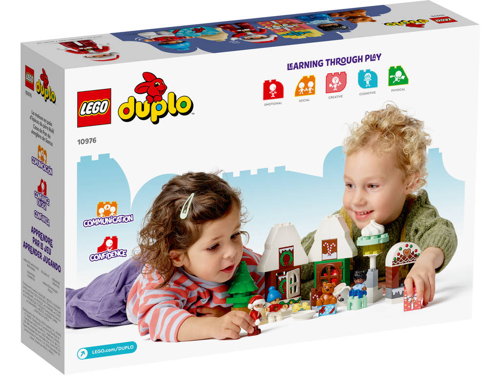 Lego Duplo La casa di pan di zenzero di Babbo Natale 10976