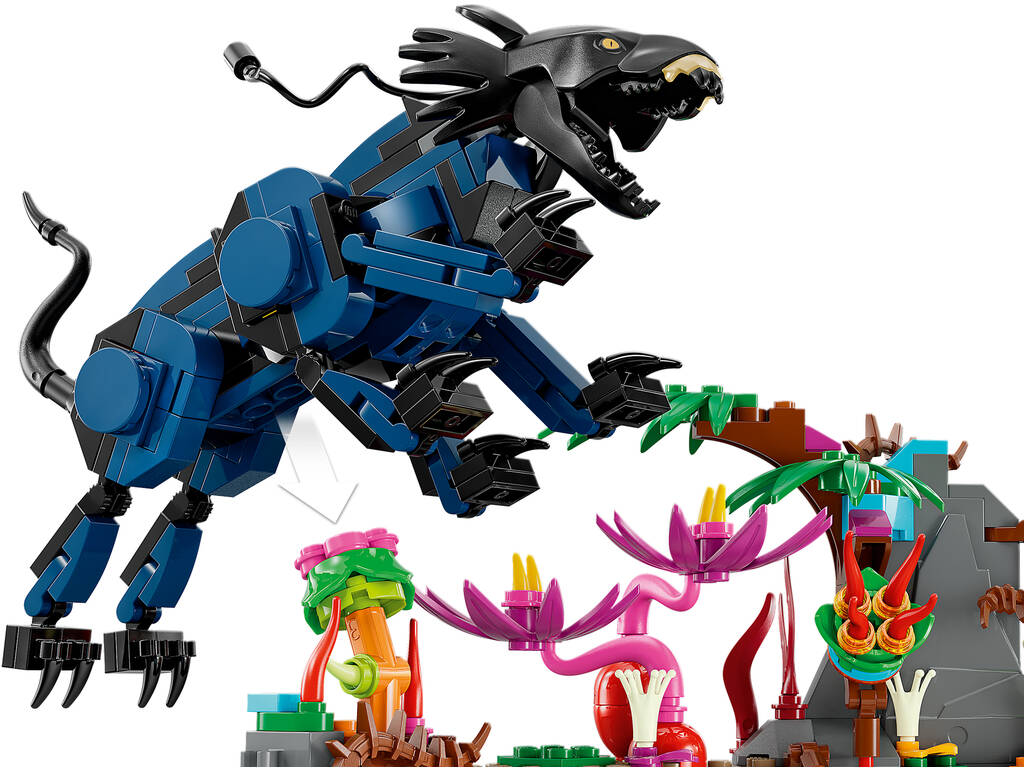 Lego Avatar Neytiri e Thanator vs. Quaritch com Armadura AMP 75571