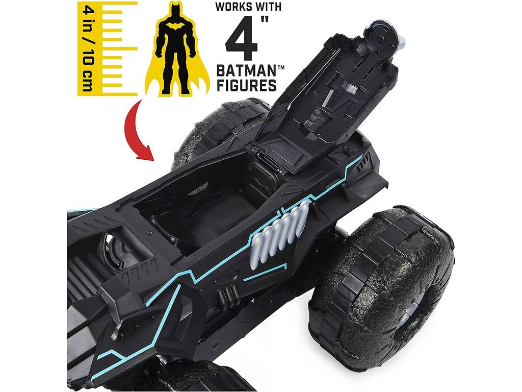 Batman RC Tout Terrain Batmobile Spin Master 6062331