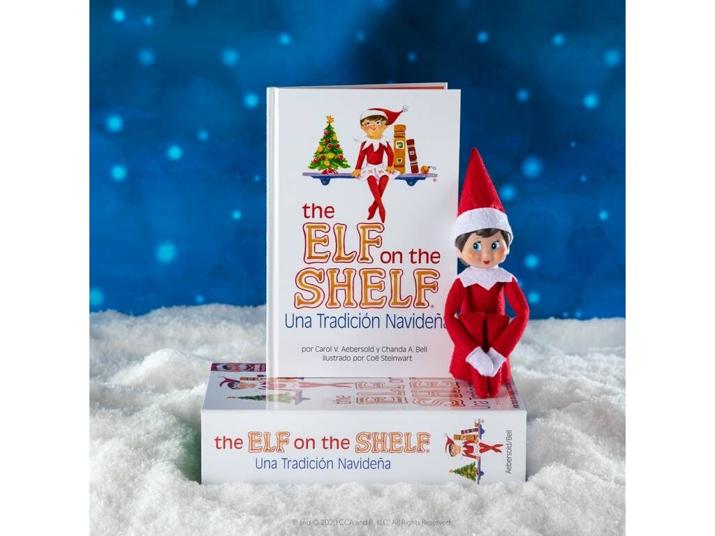 The Elf On The Shelf Cuento y Muñeco Elfo Niña Cefa Toys 581