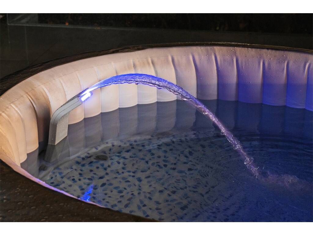 Cascada de LED Relajante para Spa Lay Z Spa Shoothing LED Waterfall Bestway 60322