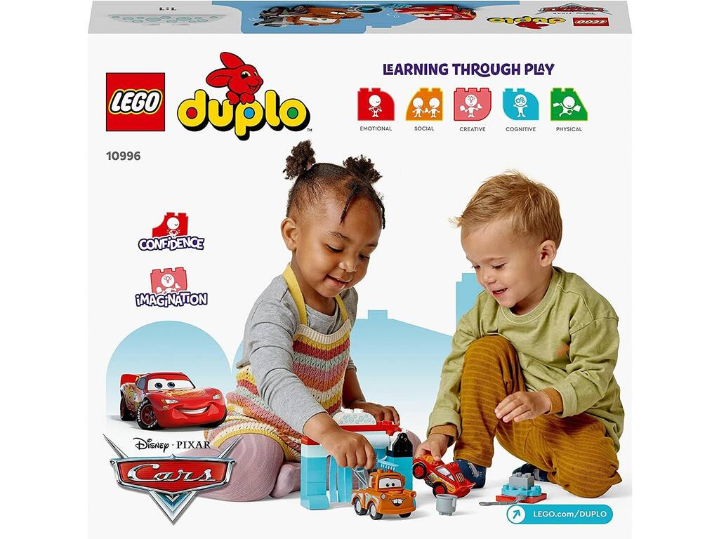Lego Duplo Disney Autowaschspaß mit Lightning McQueen und Mater 10996