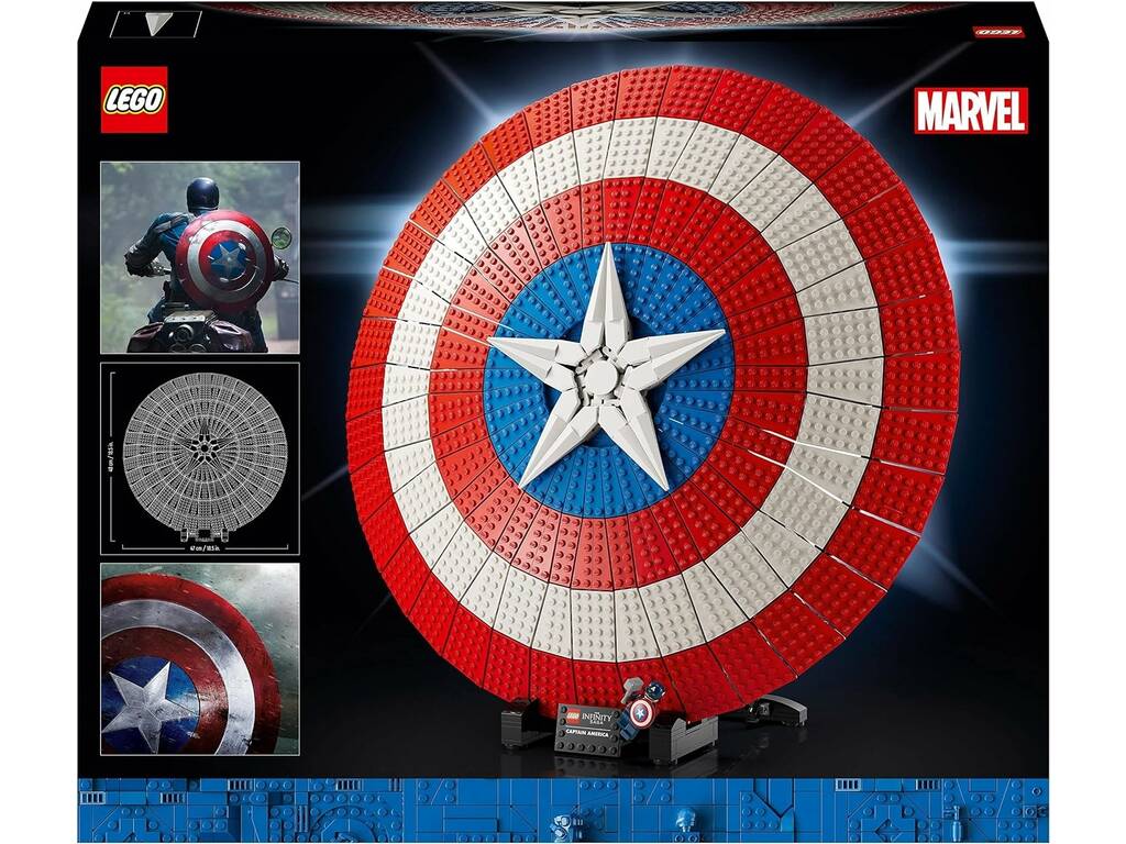 Lego Marvel Escudo del Capitán América 76262