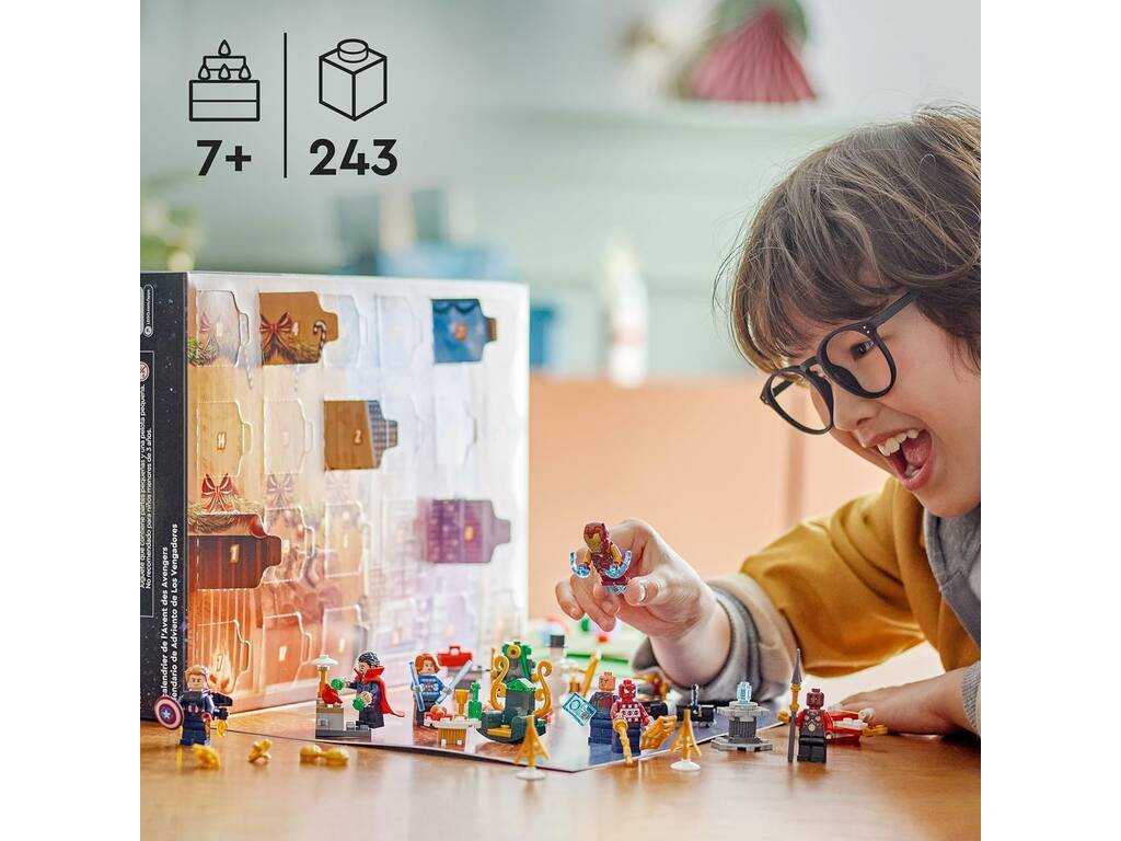 Calendrier de l'Avent Lego Marvel 76267