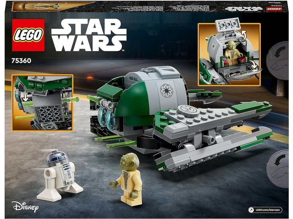 Lego Star Wars Yoda Chasseur Jedi 75360