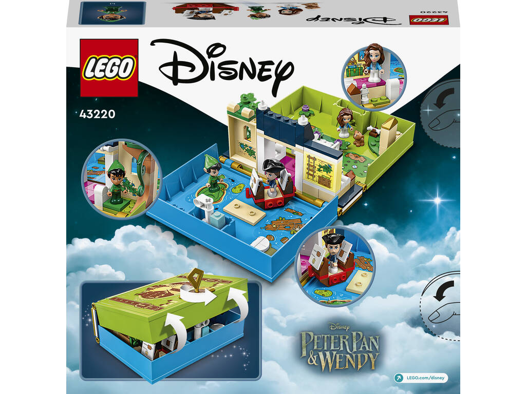 Lego Disney Classic Storie e racconti di Peter Pan e Wendy 43220