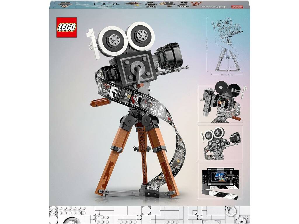Lego Disney 100 Fotocamera in omaggio a Walt Disney 43230