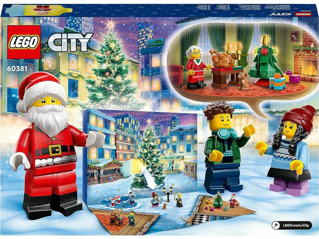 Lego City Calendário de Adviento 60381
