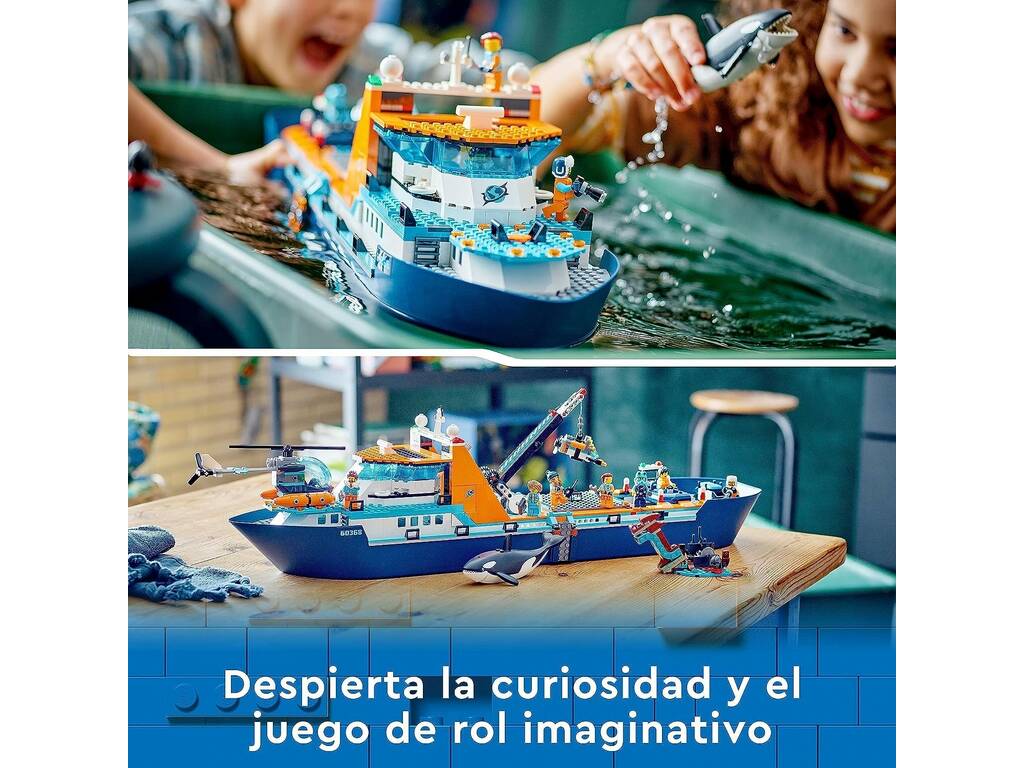 Lego City Barca degli esploratori artici 60368