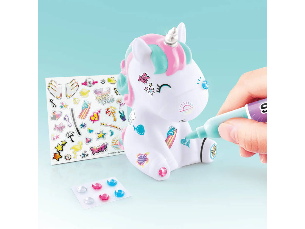 Mini Déco DIY Canal Toys - Style 4 Ever - La Famille Licorne
