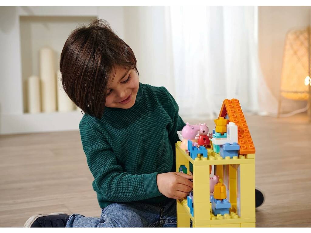 Construções SIMBA Peppa Pig Casa de Blocos