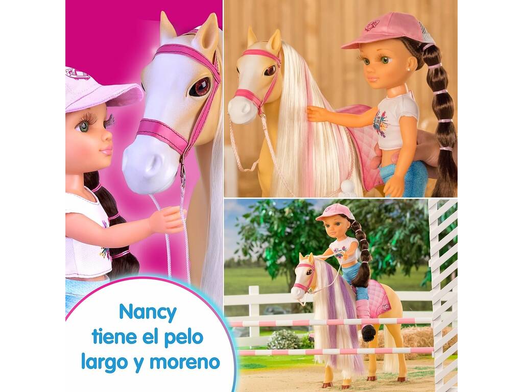 Nancy Um Dia com seu Cavalo de Famosa NAC4900