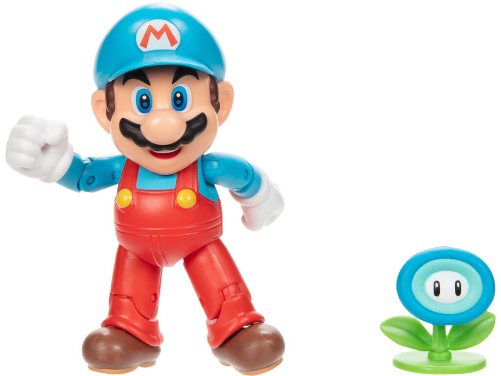 Super Mario Figura 10 cm articolata Jakks 413754-6-GEN