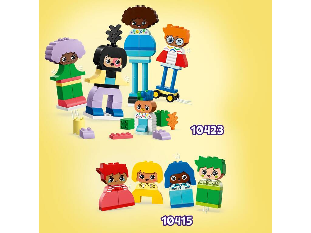 Lego Duplo Personnages à construire avec de grandes émotions 10423