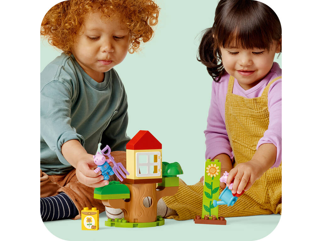 Lego Duplo Jardim e Casa na Árvore da Peppa Pig 10431